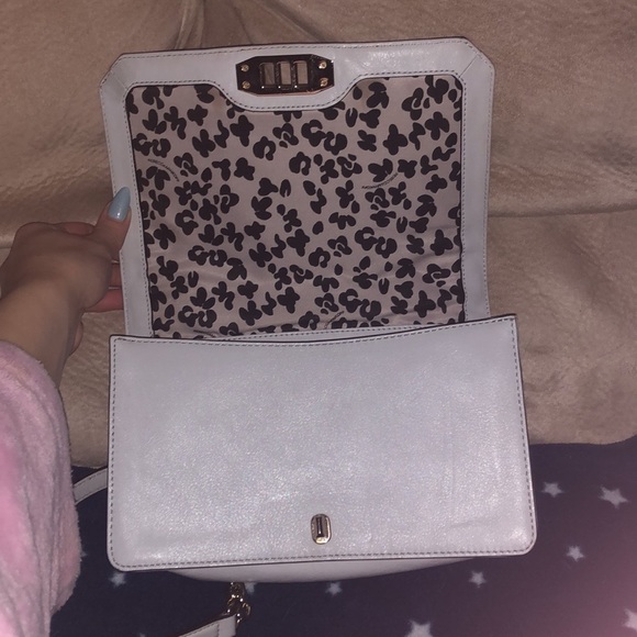 Rebecca Minkoff Love Crossbody white handbag purse - Picture 2 of 9